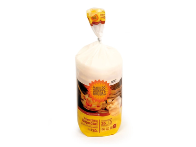 Kukurūzų trapučiai SAULĖS GRŪDAS, 120 g