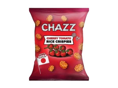 Ryžių užkandis CHAZZ, pomidorų skonio, 100 g