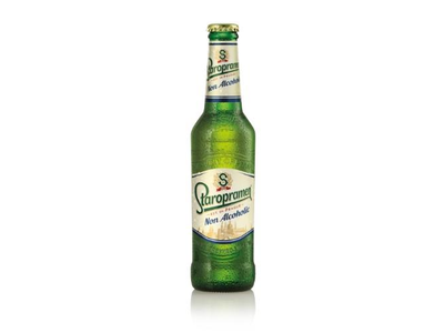 Nealkoholinis alus STAROPRAMEN, 0%, 0,33l, butelis