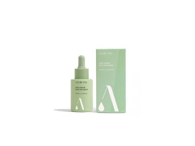 Savaiminio įdegio serumas veidui AZURE TAN ANTI-AGING TAN SERUM, 30 ml