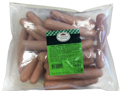 Pieniškos virtos luptos KLAIPĖDOS dešrelės ~1,5KG
