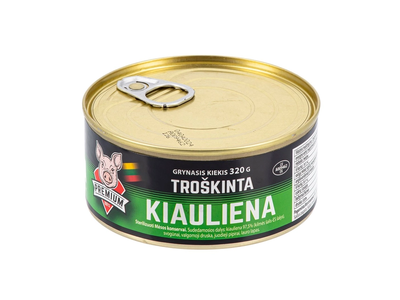 Troškinta kiauliena PREMIUM, 320 g