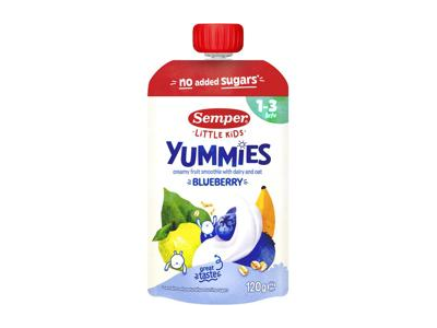 SEMPER YUMMIES RTE su mėlynėmis, 12mėn. 120g