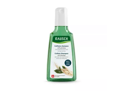 RAUSCH plaukų šampūnas su kofeinu CAFFEINE SHAMPOO, 200 ml