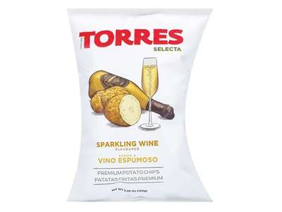 Bulvių traškučiai putojančio vyno skonio TORRES, 150 g