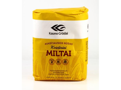 Kvietiniai miltai KAUNO GRŪDAI, 550C, 5 kg