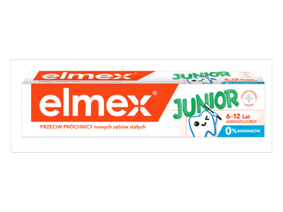 Vaikiška dantų pasta ELMEX Junior, 75 ml