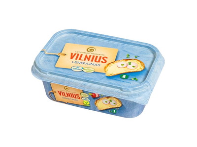 Pusriebis margarinas 40% VILNIUS LENGVUMAS, 400 g