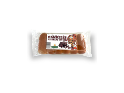 Plėšomos bandelės, šokolado skonio, 250 g