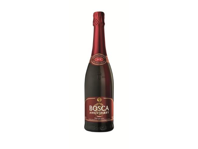 Ferm.gėrimas BOSCA ANNIVERSARY, raudonasis, saldus, 7,5%, 0,75 l