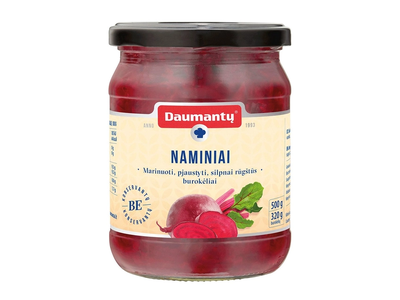 Naminiai burokėliai be E DAUMANTŲ, 500 g
