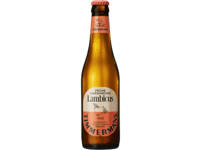 Alus TIMMERMANS Peche Lambicus,  4,0%, 0,25 l, butelis D