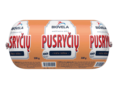 Virta BIOVELOS PUSRYČIŲ dešra, aukščiausia rūšis, 330 g