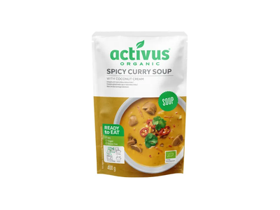 Aštri sriuba su kariu ACTIVUS EKO, 400 g