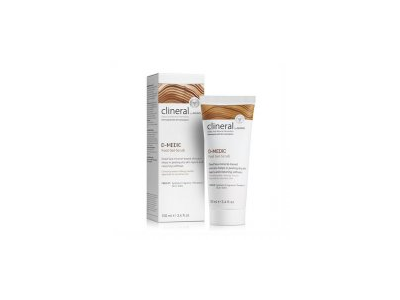 Pėdų gelinis šveitiklis CLINERAL BY AHAVA D-MEDIC, 100 ml