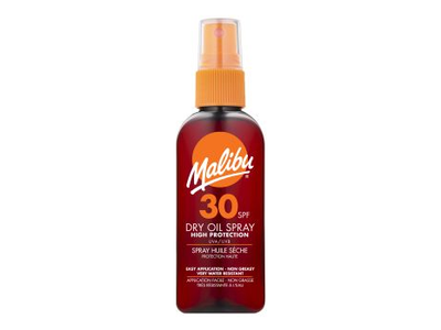 MALIBU SPF30 purškiamasis apsauginis sausasis aliejus, 100 ml