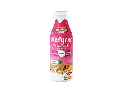Kefyro kokteilis ŽEMAITIJOS PASAULIO STEBUKLAI, 0,4 % rieb., 450 g