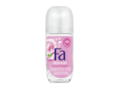 Rutulinis dezodorantas FA PINK, 50 ml