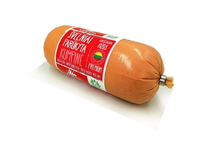 Virta ŠVELNIAI PARŪKYTA kumpinė dešra, 450 g