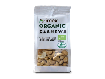 Ekologiški anakardžių riešutai ARIMEX, 150g