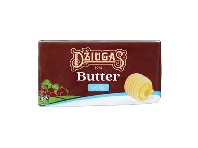 Sūdytas sviestas DŽIUGAS, 81 % rieb., 170 g