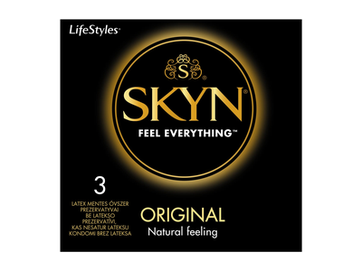Prezervatyvai LIFESTYLES SKYN, 3 vnt.