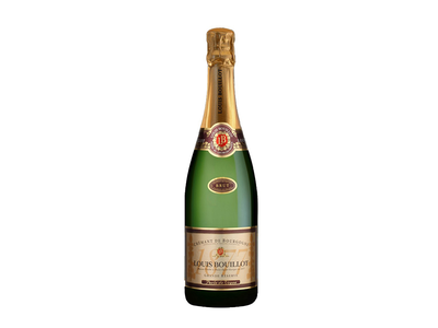 Putojantis vynas LOUIS BOUILLOT, Cremant De Bourgogne, Grande Res. Perle de Vigne blanc, 12%, 0,75 l