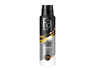 Vyriškas purškiamasis dezodorantas FA MEN INVISIBLE, 150 ml