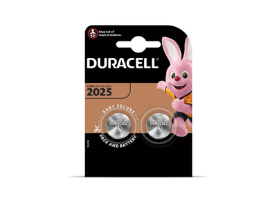 Baterijos DURACELL 2025, 2vnt.