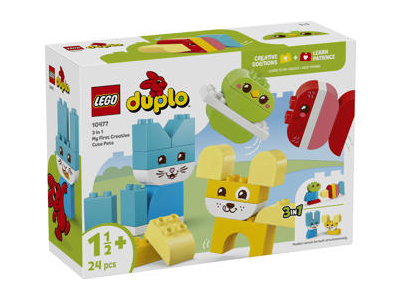 LEGO konstruktorius „3 in 1“ kūrybiški gyvūnėliai 10477
