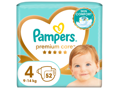 Saus.keln. PAMPERS JUMBO S4 9-14kg 52vnt