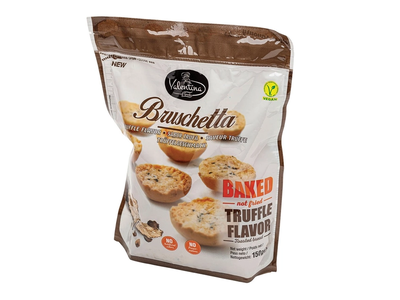 Skrudinta duonelė su trumais VALENTINA, 150 g