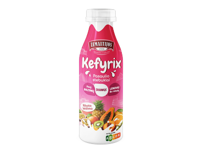 Kefyro kokteilis Pasaulio stebuklai,  ŽEMAITIJOS 0,4% rieb., 450 g