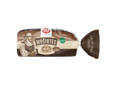 Juoda MOČIUTĖS duona, 450 g