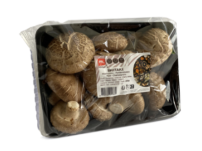 Grybai Shiitake, fasuoti, 250 g