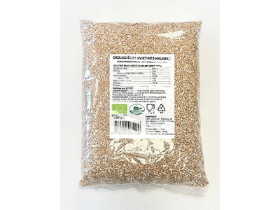 Ekologiškos kvietinės kruopos EKOFRISA, 1 kg LT-EKO-001