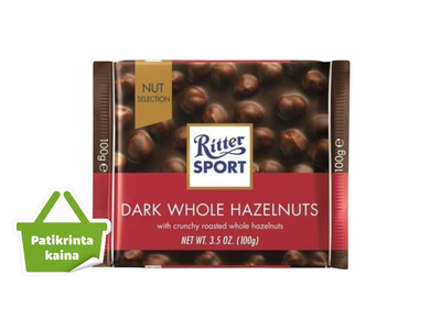 Tams. šokoladas nesk.rieš., RITTER SPORT, 100