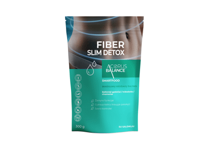 Milteliai ACORUS BALANCE FIBER SLIM DETOX, 300 g