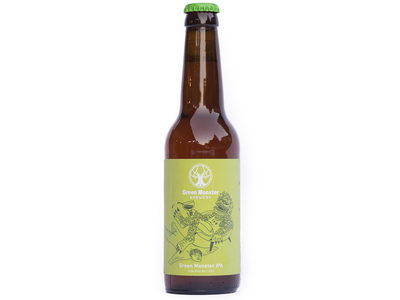 Alus, APYNYS, Green Monster 6%, 0,33l, butelis