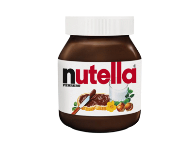 Tepamasis kremas NUTELLA su lazdynų riešutais ir kakava, 600 g