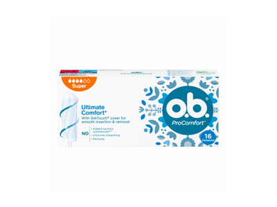 Higieniniai tamponai O.B. PRO COMFORT SUPER, 16 vnt.