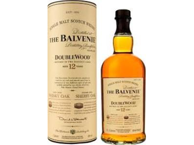 Škotiškas viskis BALVENIE 12 Years Double Wood Single Malt, 40%, 0,7 l