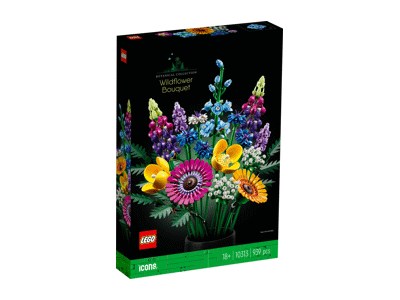 Konstruktorius LEGO LAUKINIŲ GĖLIŲ PUOKŠTĖ10313 