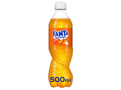 Apelsinų skonio gazuotas gėrimas FANTA ZERO, 500 ml