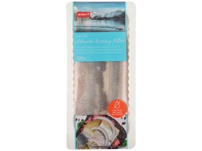 Sūd. atl. silkių filė be aliejaus RIMI, 150 g
