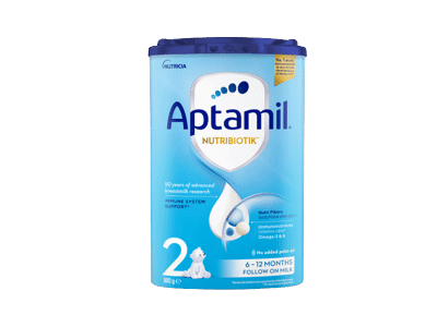 Pieno mišinys APTAMIL 2 (nuo 6 mėn.), 800 g