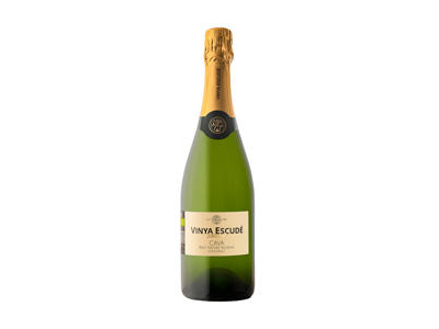 Putojantis sausas vynas CAVA VINYA ESCUDE BRUT NATURE RESERVA, 750 ml