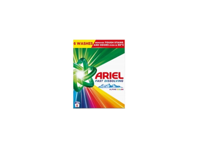 Skalbimo milteliai ARIEL COLOR, 6 skalb., 330 g