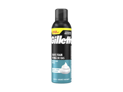 Skutimosi putos GILLETTE Sensitive, 250 ml