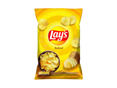 Bulvių traškučiai su druska LAY'S, 130 g